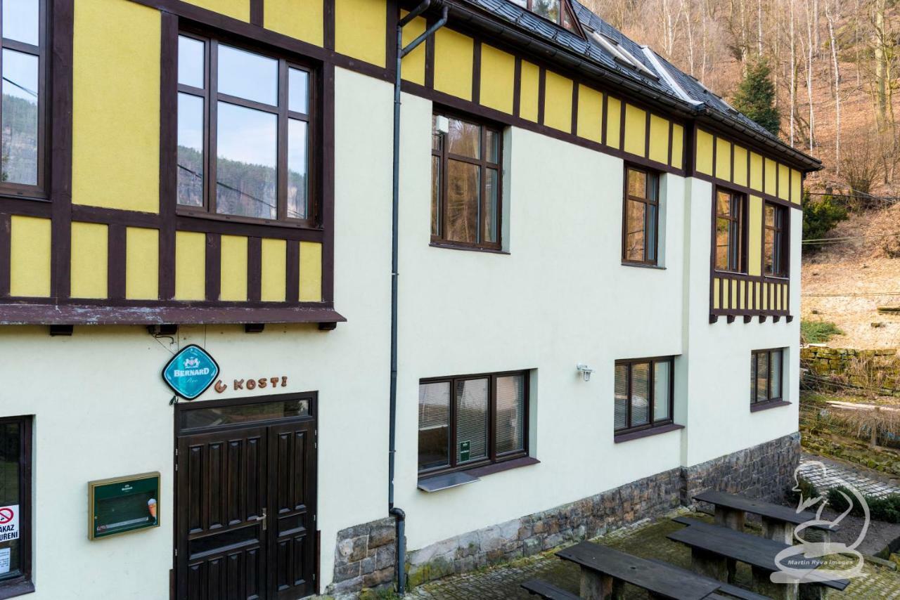 Apartamento U Kosti - Bohemian Switzerland Decin Exterior foto